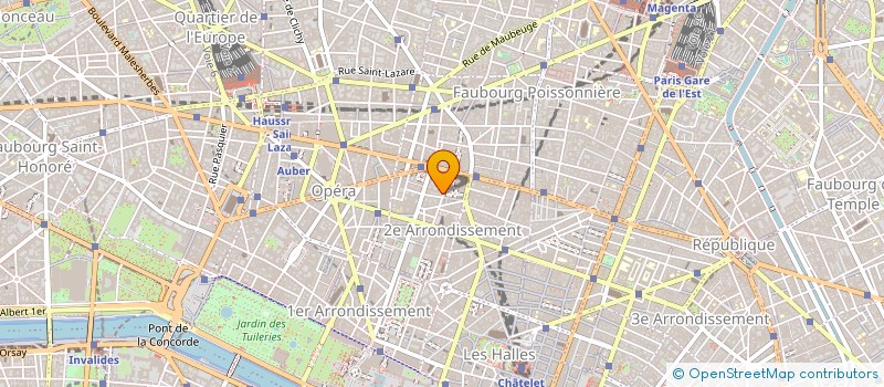 localisation de l'entreprise SYND.COPR. DU 2-2B RUE BOUGAINV à PARIS