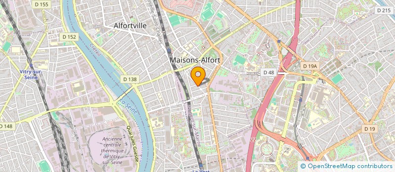 localisation de l'entreprise SYND.COPR. DU 2 AV G CLEMENCEAU 94 MAISO à MAISONS-ALFORT