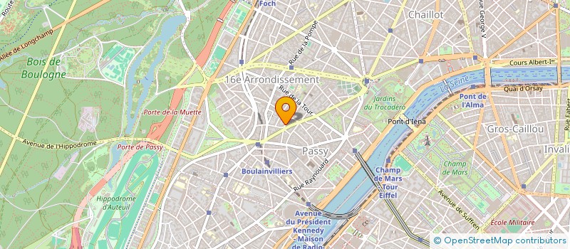 localisation de l'entreprise SYND COPR DU 2 AV VAN DYCK 75008 PARIS R  PARIS