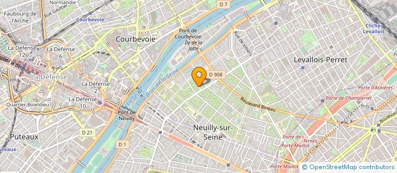 localisation de l'entreprise SYND.COPR. DU 2 B AV DU CHATEAU 92 NEUIL à NEUILLY-SUR-SEINE