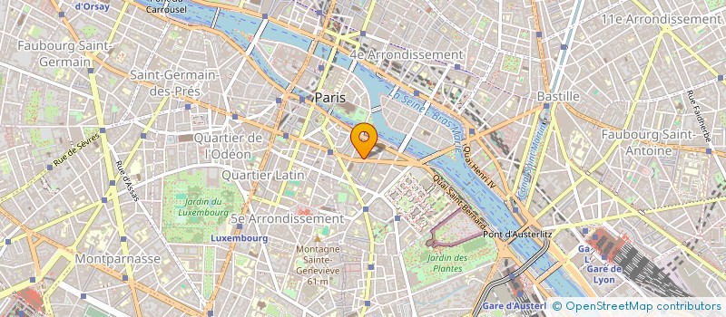 localisation de l'entreprise SYND.COPR. DU  2 CITE CARDINAL  LEMOINE  PARIS