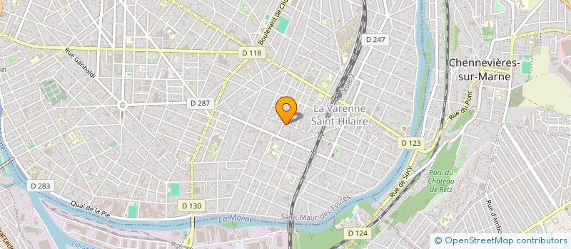 localisation de l'entreprise SYND.COPR. DU 2 IMPASSE DES     MURIERS à SAINT-MAUR-DES-FOSSES