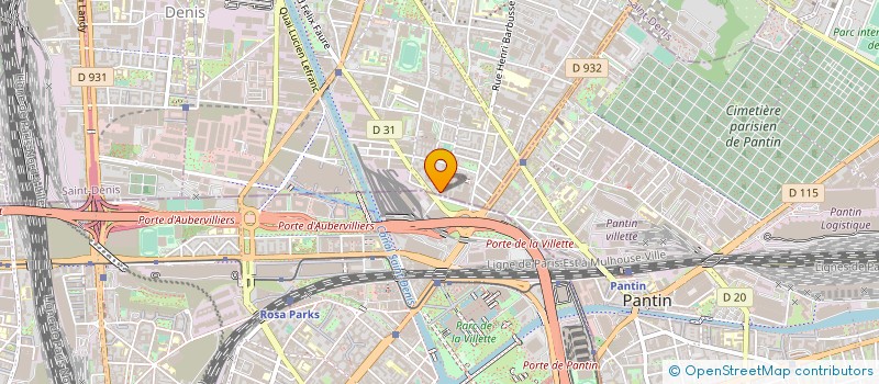 localisation de l'entreprise SYND COPR DU 2 R DES CITES AUBERVILLIERS à AUBERVILLIERS