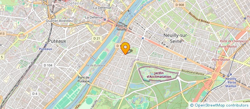 localisation de l'entreprise SYND COPR DU 2 RUE ALEXANDRE BERTEREA à NEUILLY-SUR-SEINE