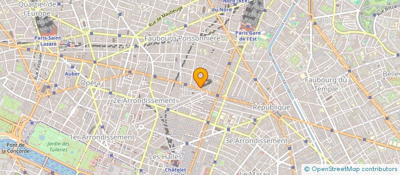 localisation de l'entreprise SYND COPR DU 2 RUE DE MAZAGRAN  75010 PA  PARIS