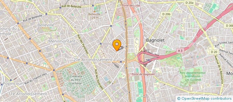 localisation de l'entreprise SYND COPR DU 2 RUE DU CAPITAINE MARCHAL  PARIS