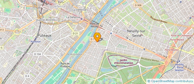 localisation de l'entreprise SYND.COPR. DU 2 RUE LONGPONT 92 NEUILLY à NEUILLY-SUR-SEINE