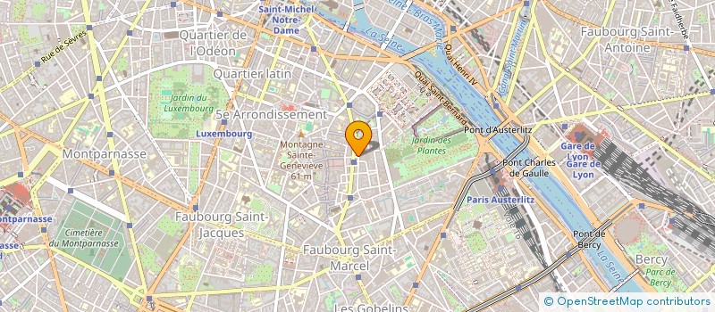 localisation de l'entreprise SYND COPR DU 2 RUE MALUS 75005  PARIS RE  PARIS