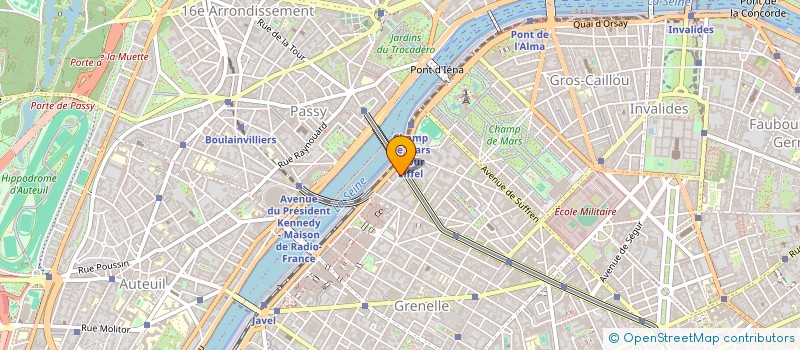 localisation de l'entreprise SYND COPR DU 2 RUE NELATON 75015 PARIS R  PARIS