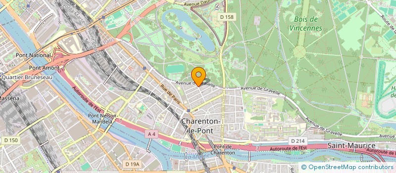 localisation de l'entreprise SYND.COPR. DU 20 RUE GUERIN 94 CHARENTO à CHARENTON-LE-PONT