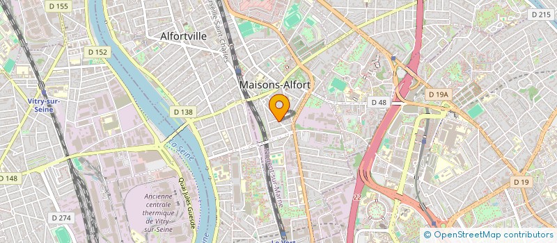 localisation de l'entreprise SYND.COPR. DU 20 RUE PARMENTIER 94 MAISO  MAISONS-ALFORT