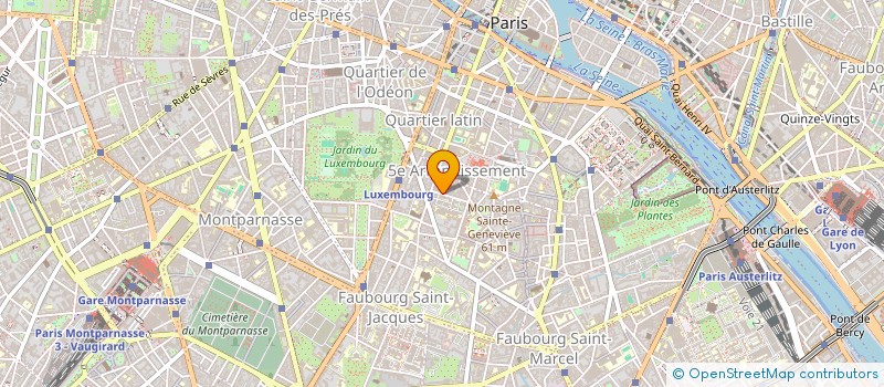 localisation de l'entreprise SYND COPR DU 20 RUE PIERRE CURIE 75005 P  PARIS