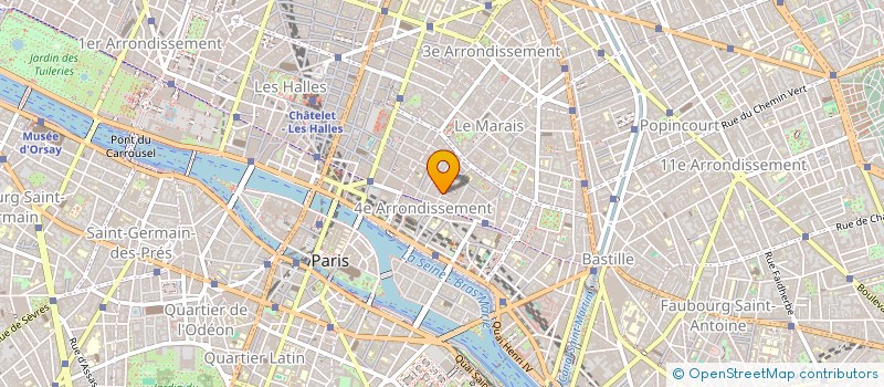 localisation de l'entreprise SYND.COPR. DU 20 RUE VIEILLE DU TEMPLE 7  PARIS