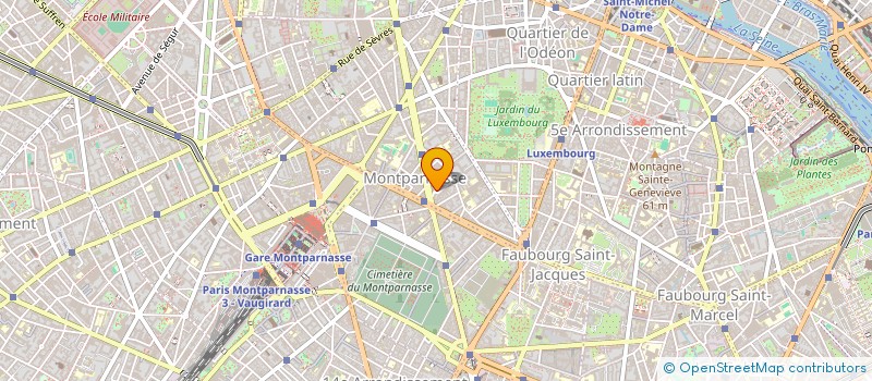 localisation de l'entreprise SYND. COPR DU 21 RUE BREA 75006 PARIS  PARIS