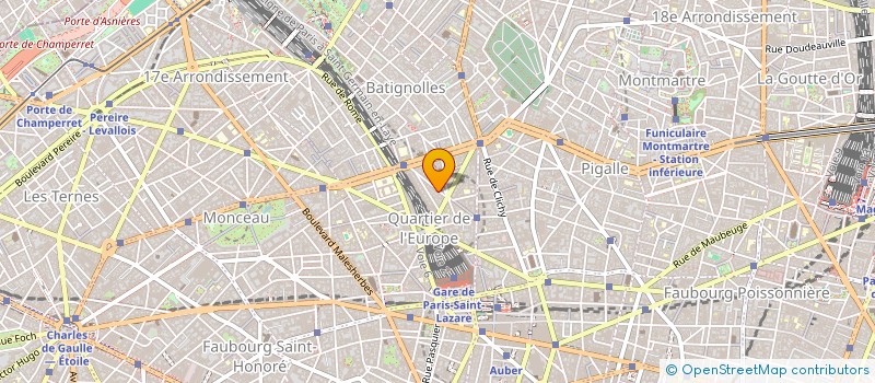 localisation de l'entreprise SYND COPR DU 21 RUE DE MOSCOU   75008 PA  PARIS