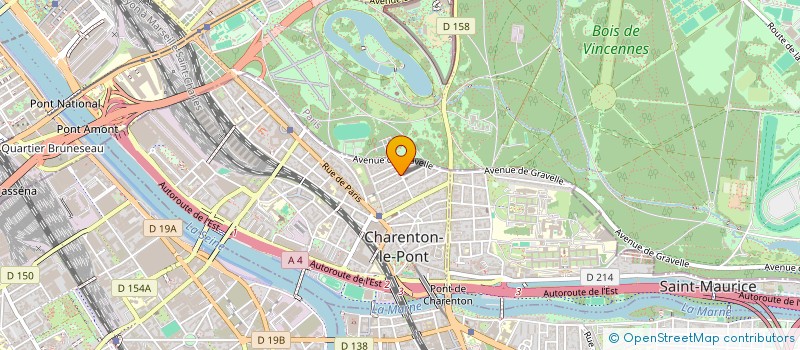 localisation de l'entreprise SYND.COPR. DU 21 RUE GUERIN 94 CHARENTON à CHARENTON-LE-PONT