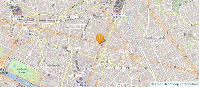 localisation de l'entreprise SYND.COPR. DU 22 BD SAINT DENIS 75010 P  PARIS