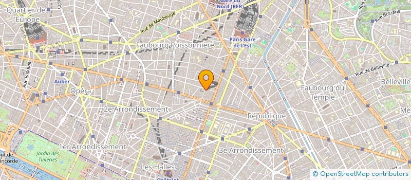 localisation de l'entreprise SYND COPR DU 22 R DU FBG ST DENIS  PARIS