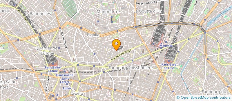 localisation de l'entreprise SYND COPR DU 22 RUE DE LA TOUR D AUVERGN  PARIS 9