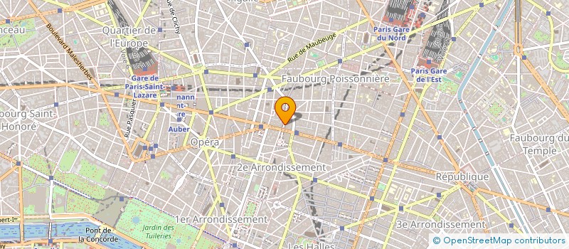 localisation de l'entreprise SYND.COPR. DU 22 RUE DE LANCRY  75010 RE  PARIS