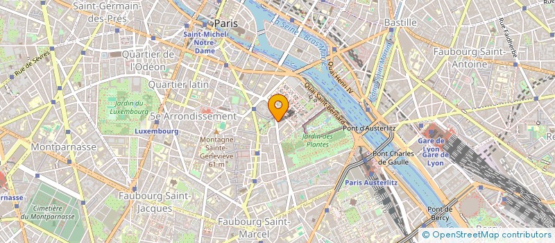 localisation de l'entreprise SYND.COPR. DU 22 RUE LINNE 75005 PARIS R  PARIS