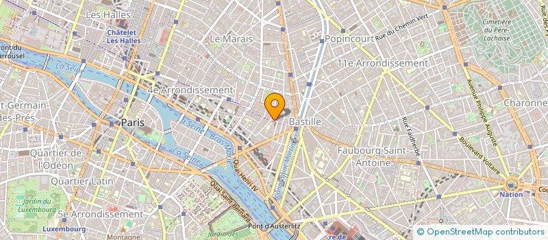 localisation de l'entreprise SYND.COPR. DU 22 RUE ST ANTOINE P 4 REP  PARIS