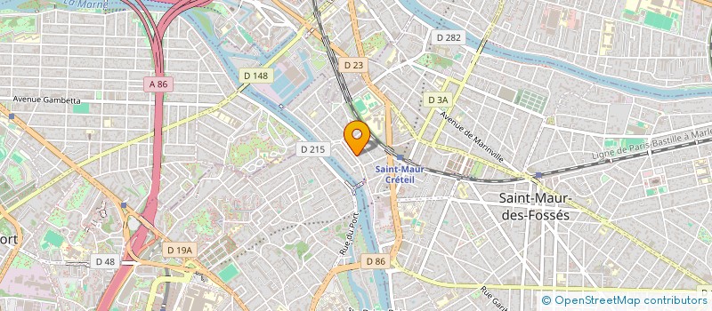 localisation de l'entreprise SYND.COPR. DU 23 BD DU GAL FERRIE 94 ST à SAINT-MAUR-DES-FOSSES