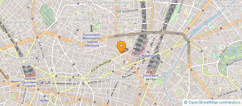 localisation de l'entreprise SYND COPR DU 23 RUE DE ROCROY   75010 PA  PARIS