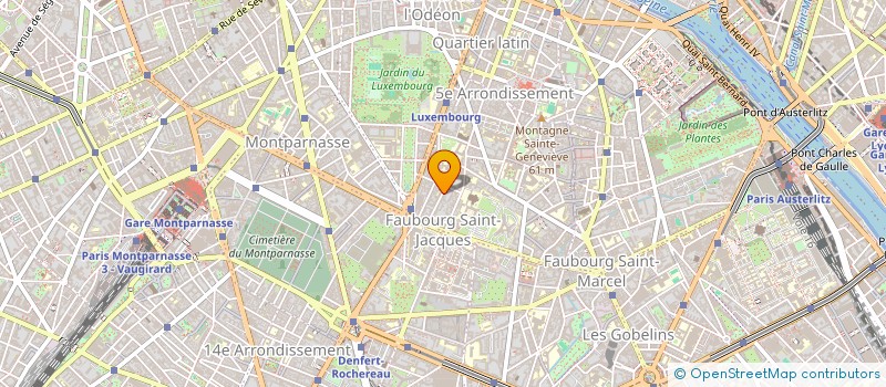 localisation de l'entreprise SYND.COPR. DU 23 RUE PIERRE     NICOLE P  PARIS