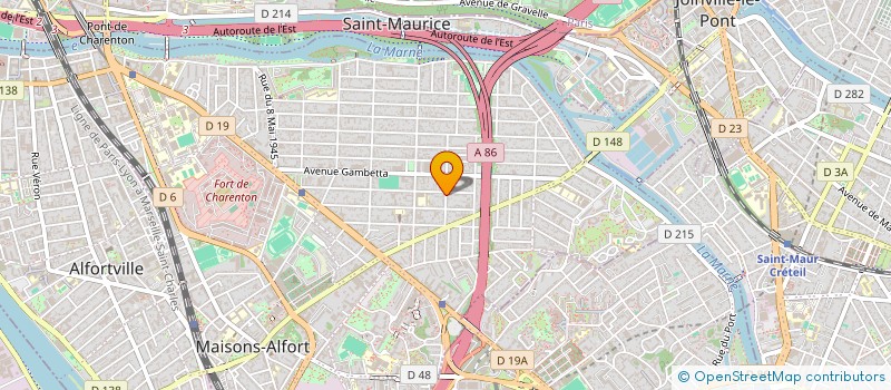 localisation de l'entreprise SYND.COPR. DU 23 RUE VICTOR BASCH 94 à MAISONS-ALFORT
