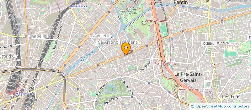 localisation de l'entreprise SYND.COPR. DU 237 RUE LA FAYETTE 75010 P  PARIS