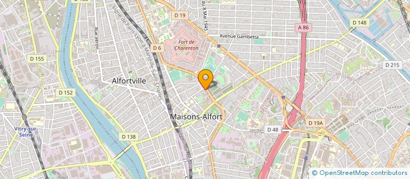localisation de l'entreprise SYND COPR DU 24 AV DU PROFESSEUR CADIOT à MAISONS-ALFORT