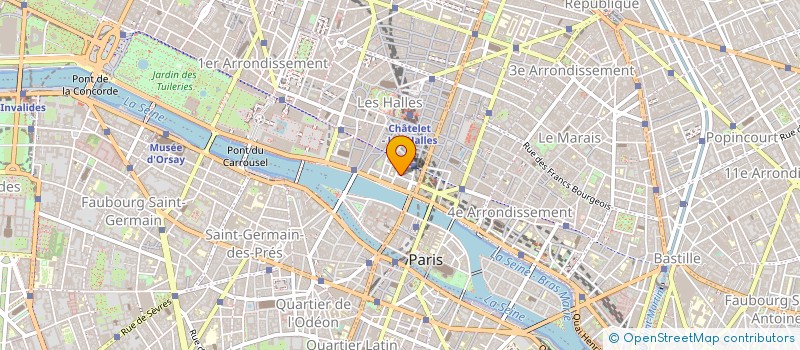 localisation de l'entreprise SYND.COPR. DU 24 AV VICTORIA 75001 PA à PARIS