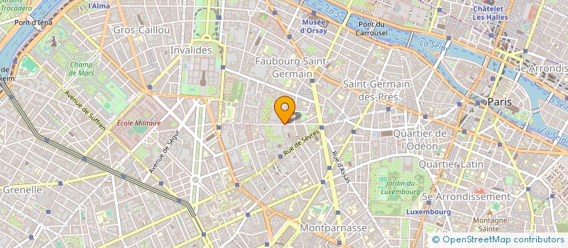 localisation de l'entreprise SYND COPR DU 24 RUE DE BABYLONE 75007 PA  PARIS