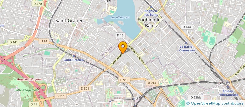 localisation de l'entreprise SYND.COPR. DU 25 AU 27 AV GALLIENI à EPINAY-SUR-SEINE