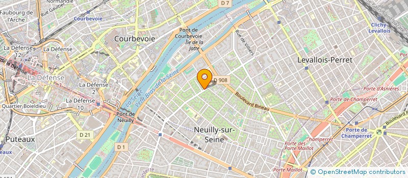 localisation de l'entreprise SYND.COPR. DU 25 BD DU CHATEAU à NEUILLY-SUR-SEINE