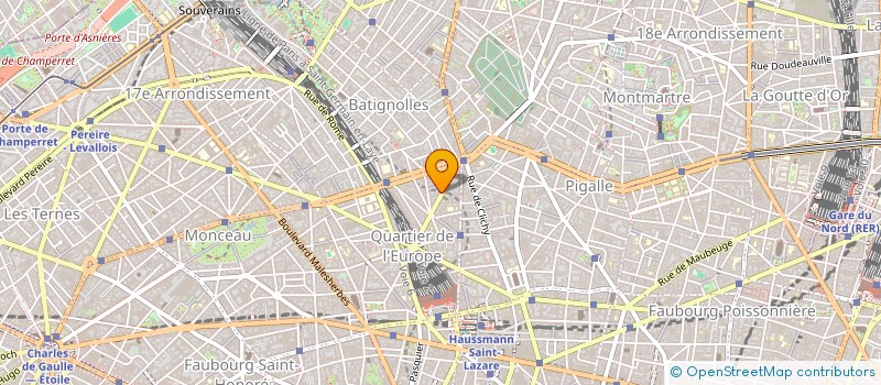 localisation de l'entreprise SYND COPR DU 25 DE SAINT PETERSBOURG  PARIS