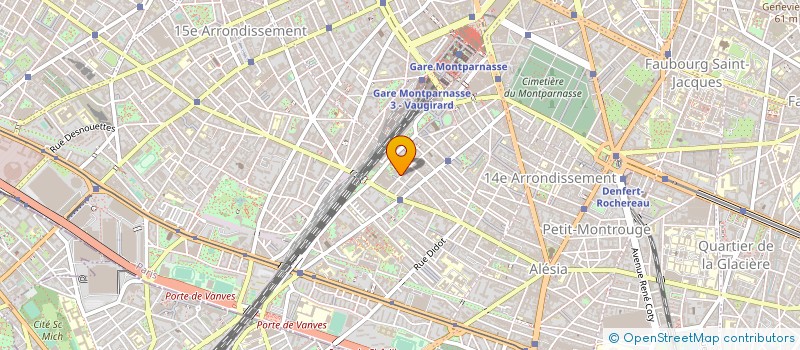 localisation de l'entreprise SYND.COPR. DU 25 RUE CECILE 94  MAISONS  PARIS