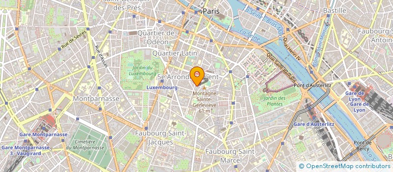 localisation de l'entreprise SYND.COPR. DU 25 RUE DE L       ESTRAPAD  PARIS