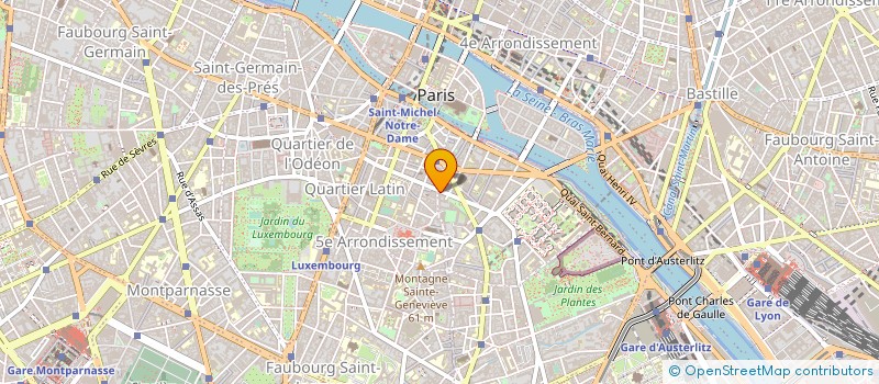 localisation de l'entreprise SYND.COPR. DU 25 RUE DES ECOLES PARIS RE  PARIS