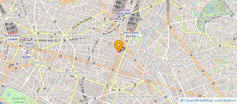 localisation de l'entreprise SYND.COPR. DU 25 RUE POULET     75018 PA  PARIS