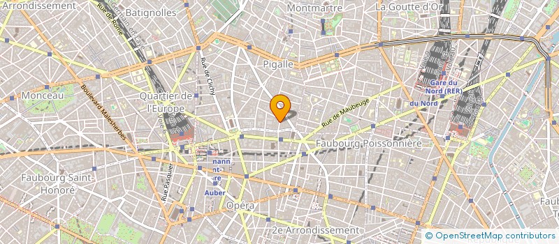 localisation de l'entreprise SYND COPR DU 258 RUE DU FAUBOURG SAINT M  PARIS