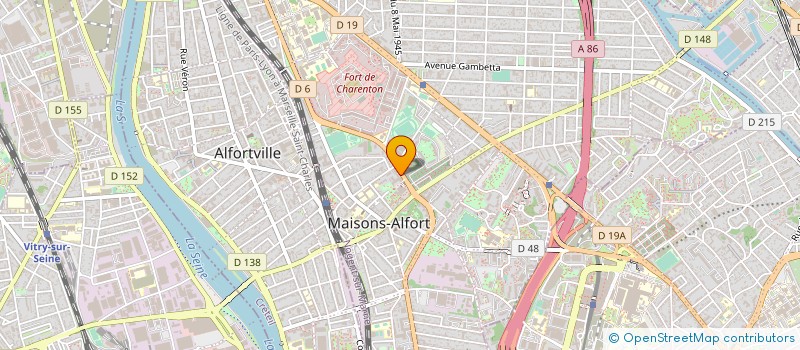 localisation de l'entreprise SYND.COPR. DU 26 AV DU PROFESSEUR CADIOT à MAISONS-ALFORT
