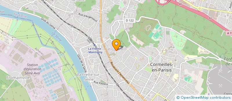 localisation de l'entreprise SYND.COPR. DU 26 RUE DES GRANDS FONDS 95 à CORMEILLES-EN-PARISIS