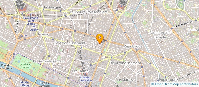 localisation de l'entreprise SYND.COPR. DU 273 RUE SAINT DENIS PARIS  PARIS