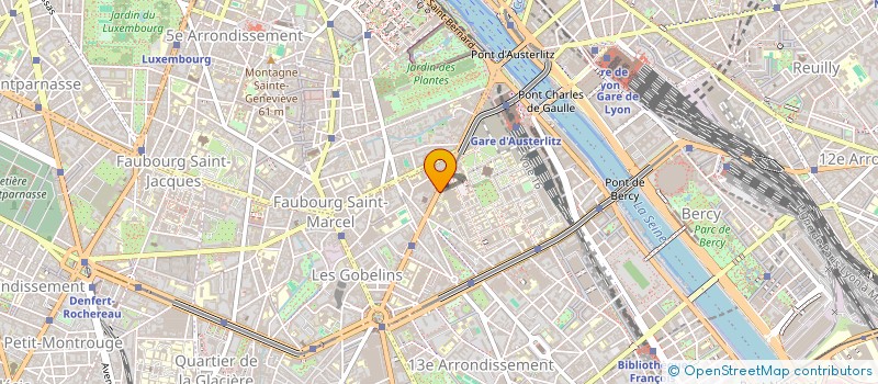 localisation de l'entreprise SYND.COPR. DU 28 BD DE L'HOPITAL PARIS R  PARIS