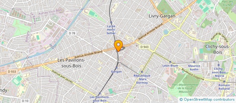 localisation de l'entreprise SYND COPR DU 28 BLD ROY à LES PAVILLONS-SOUS-BOIS