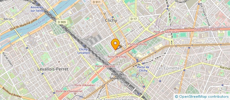 localisation de l'entreprise SYND COPR DU 28 R DES CAILLOUX 92 CLICH à CLICHY