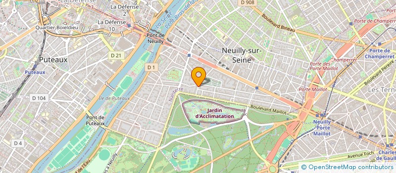 localisation de l'entreprise SYND.COPR. DU 28 R DES GRAVIERS  92 NEUI  NEUILLY-SUR-SEINE