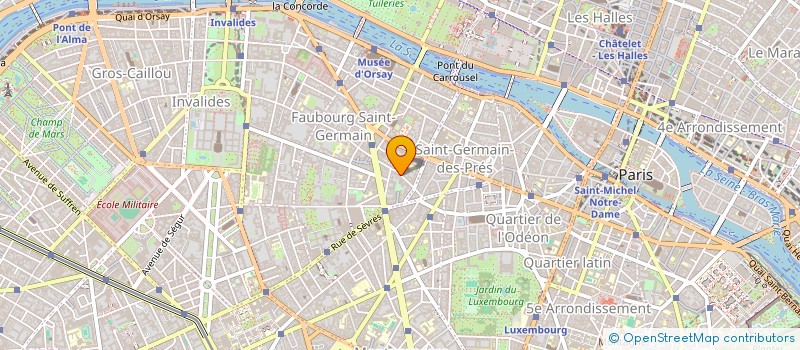 localisation de l'entreprise SYND COPR DU 28 RUE DE GRENELLE 75007 P  PARIS